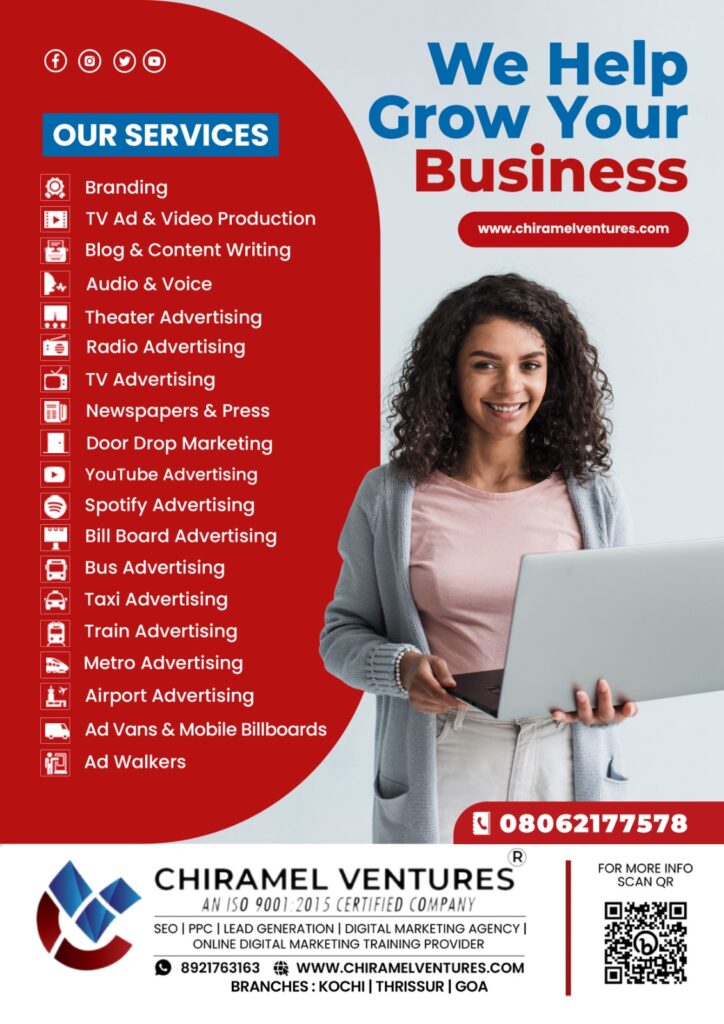 Digital Marketing Services l Chiramel Ventures l Thrissur