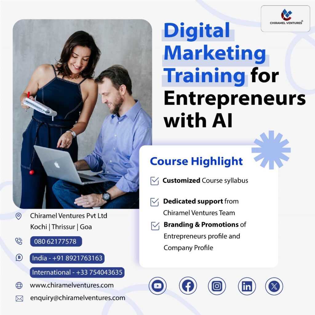 Digital Marketing Training For Entrepreneurs with AI